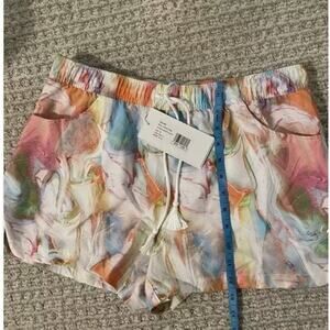 NWT Johnny Was Calme Women's Multicolor Board Short Size L